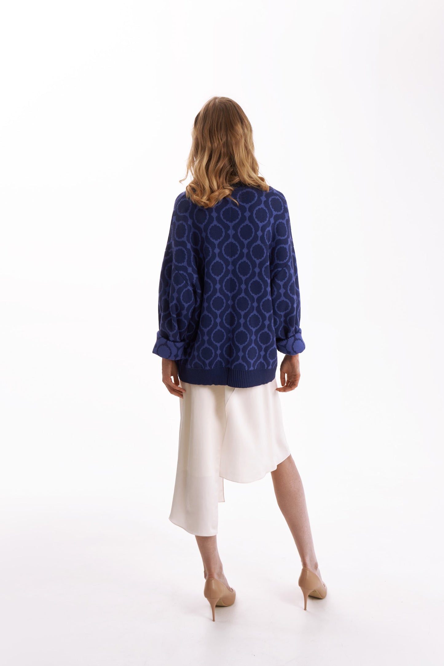 Wool cardigan CURAÇAO short