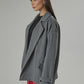 Wool blend biker coat NEW CAVALLO