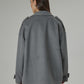 Wool blend biker coat NEW CAVALLO