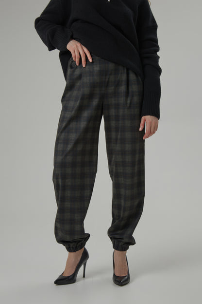 Checkered joggers GOTLAND