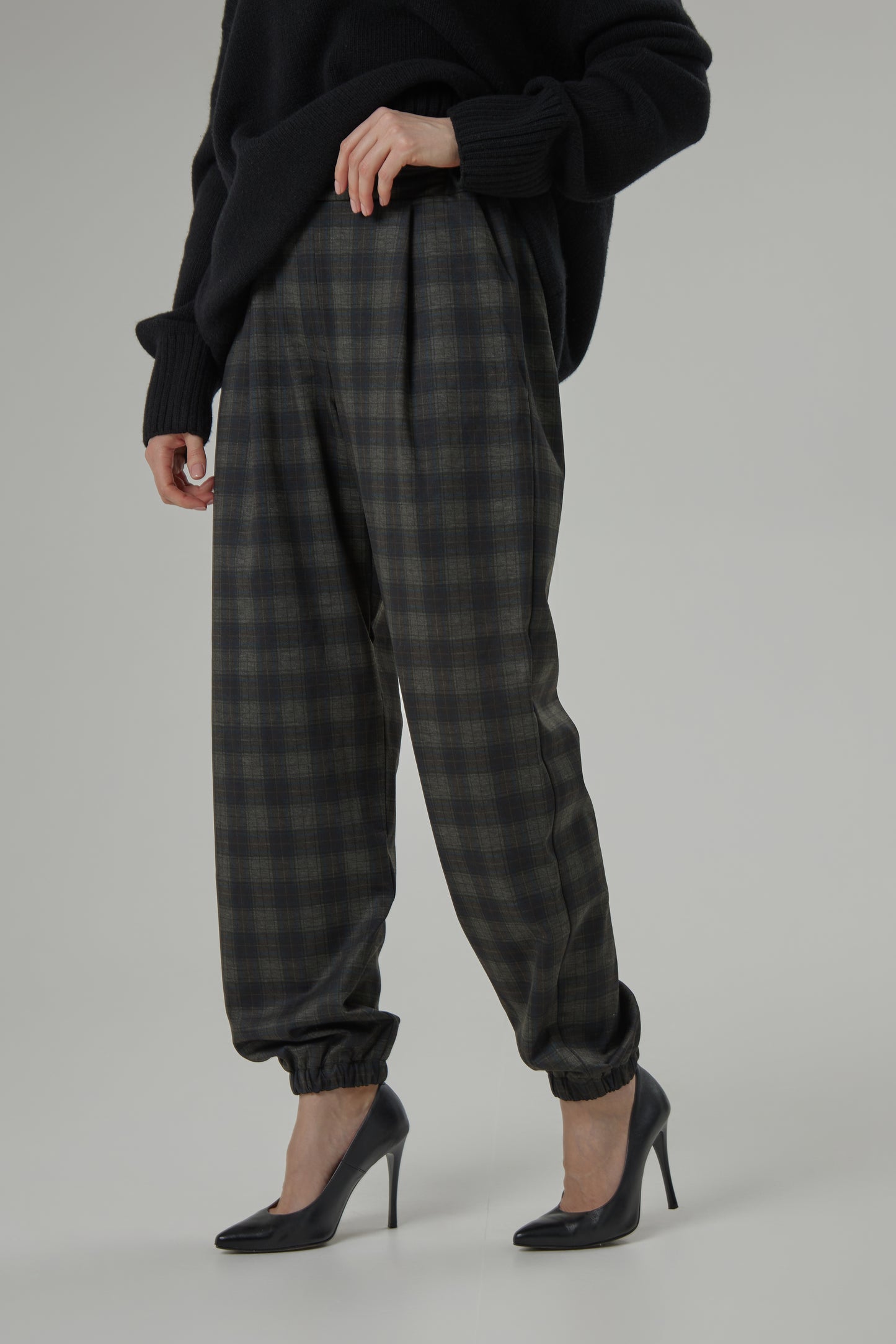 Checkered joggers GOTLAND